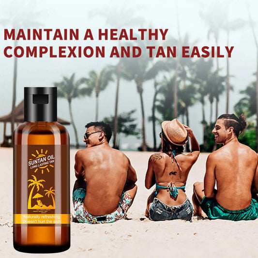 Self-tanning Body Bronzer Oil! 🧴🏖️🌞