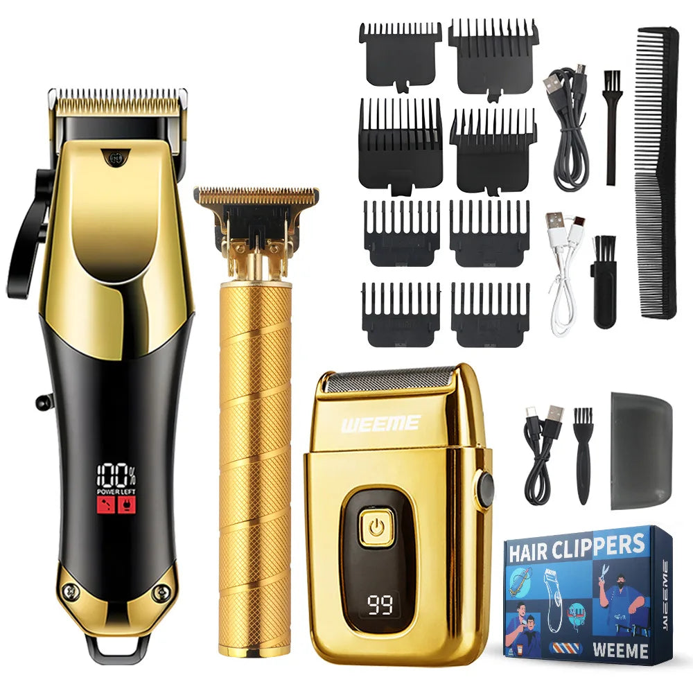 USB Rechargeable Hair Clippers for Men! ๐โโ๏ธ๐โ๏ธ