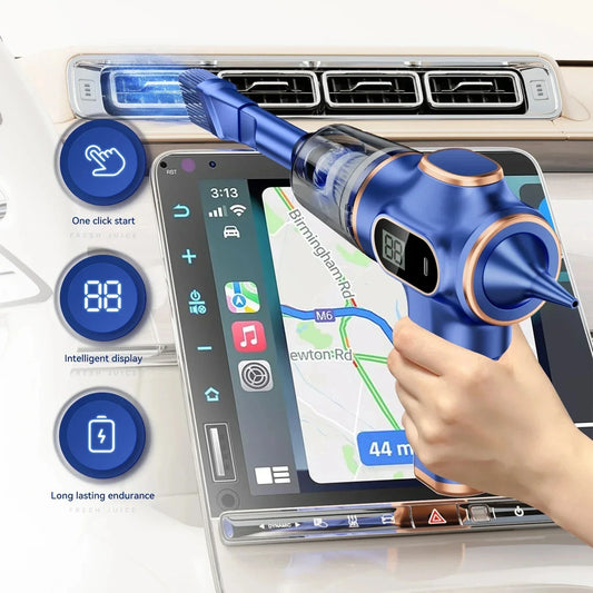 Portable Car Vacuum – Powerful, Wireless & Compact! 🚗🔋💨✨