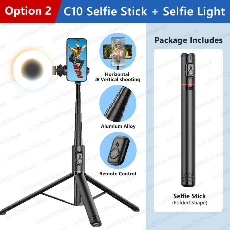 Selfie Stick with Wireless Bluetooth Remote! 🤳📱🦯