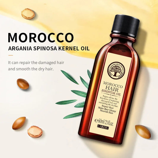 Pure Morocco Hair Oil – Liquid Gold for Silky, Nourished Hair!💧