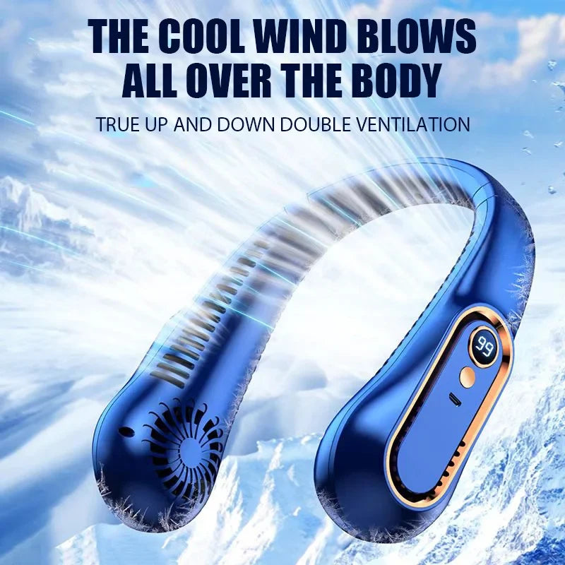 Portable Hanging Neck Fan! 🧣🌬️🌀🔋