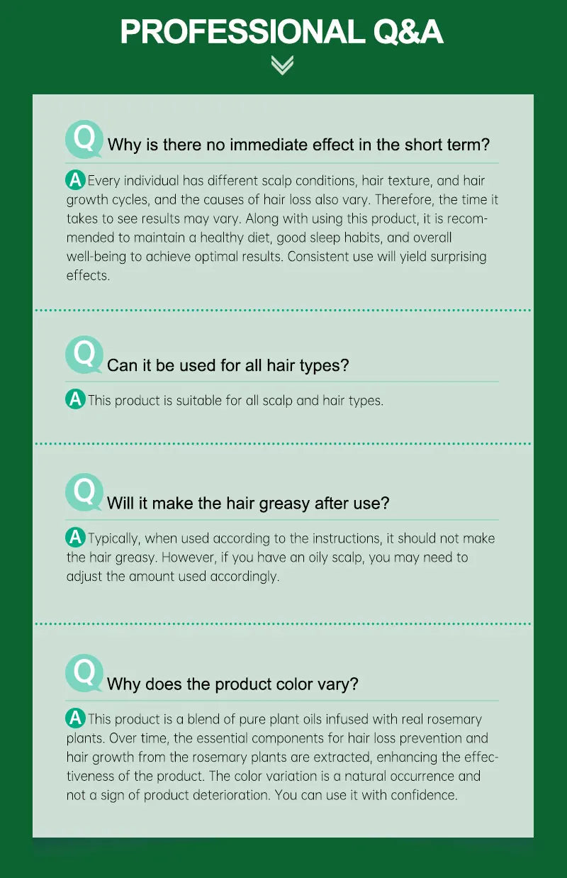 Pure Rosemary Hair Oil – Refresh, Strengthen & Grow Naturally! 🌱