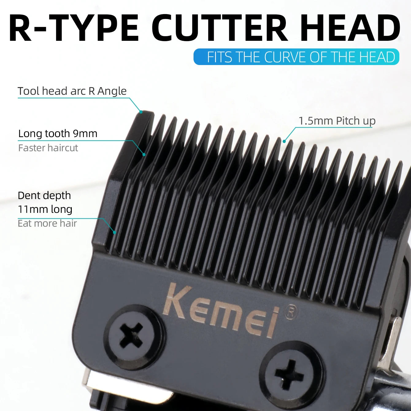 Kemei Men's Electric Hair Clipper! 💇‍♂️🔌✂️