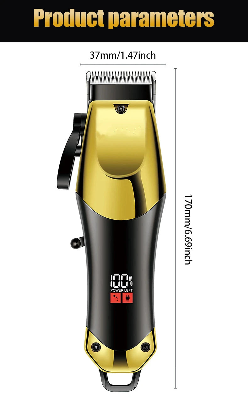 USB Rechargeable Hair Clippers for Men! 💇‍♂️🔌✂️