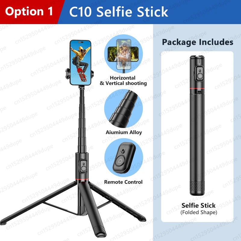 Selfie Stick with Wireless Bluetooth Remote! 🤳📱🦯