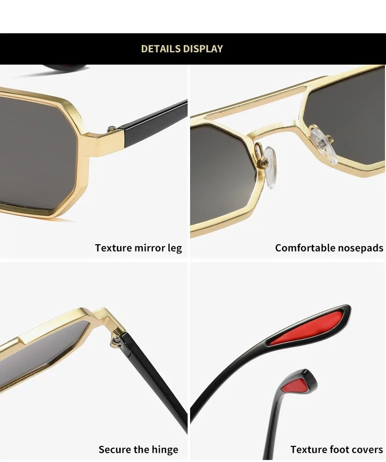 Luxury Metal Sunglasses! 👓🕶️🌞