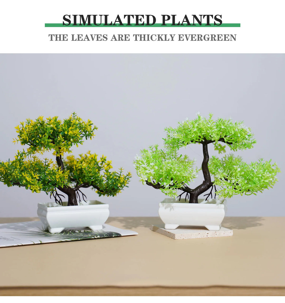 Bonsai Small Tree Artificial Plants! 🌳🪴🍃