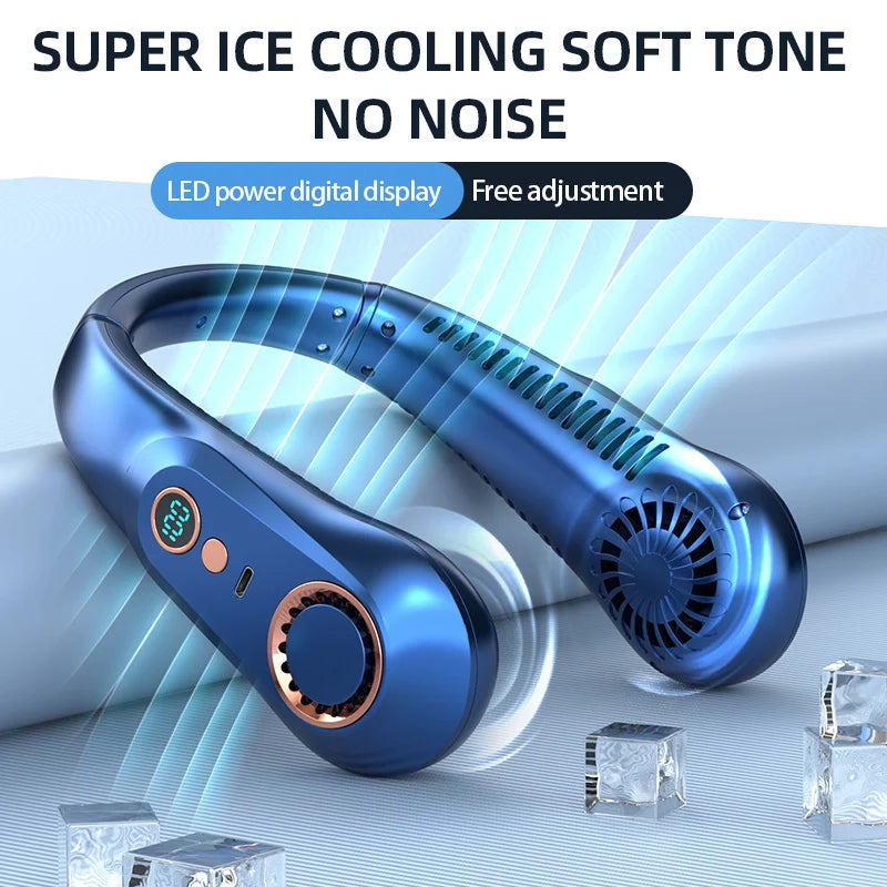 Portable Hanging Neck Fan! 🧣🌬️🌀🔋