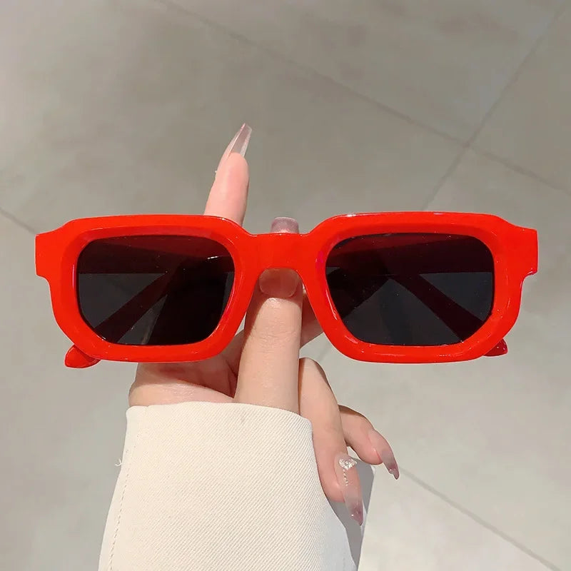 Men and Women Vintage Rectangle Frame Sunglasses! 👓🕶️🌞