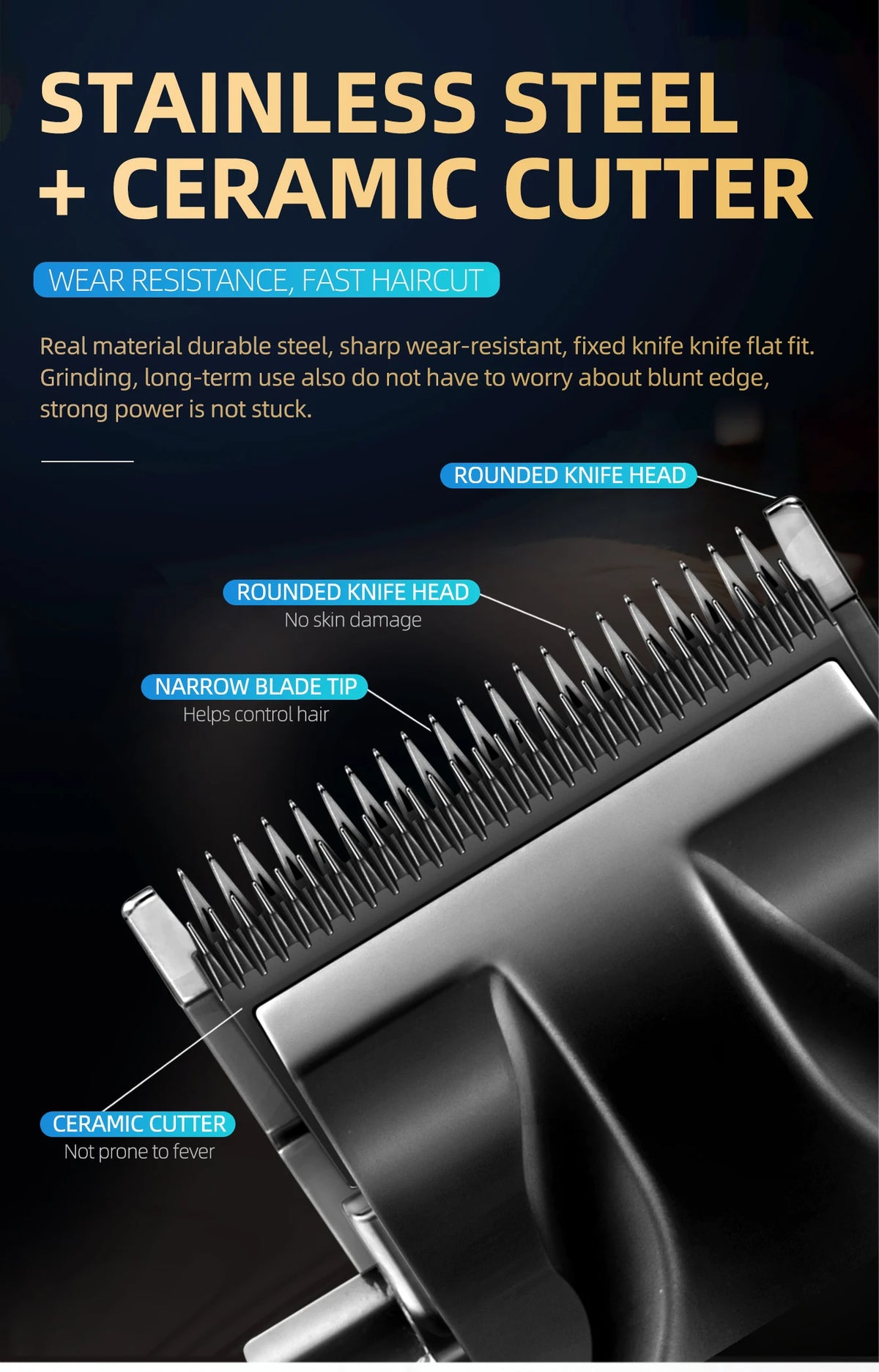 Kemei Men's Electric Hair Clipper! 💇‍♂️🔌✂️