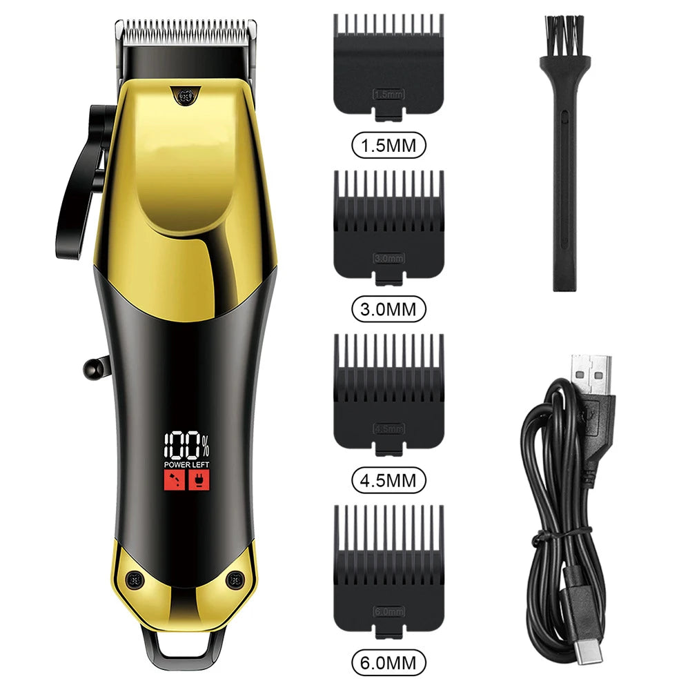 USB Rechargeable Hair Clippers for Men! 💇‍♂️🔌✂️