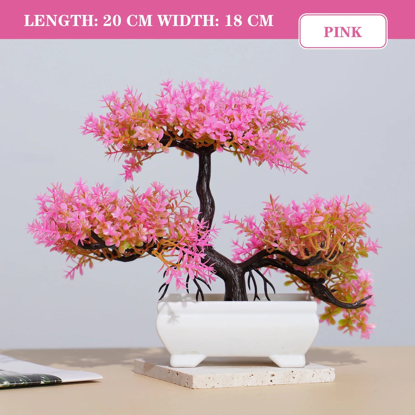 Bonsai Small Tree Artificial Plants! 🌳🪴🍃