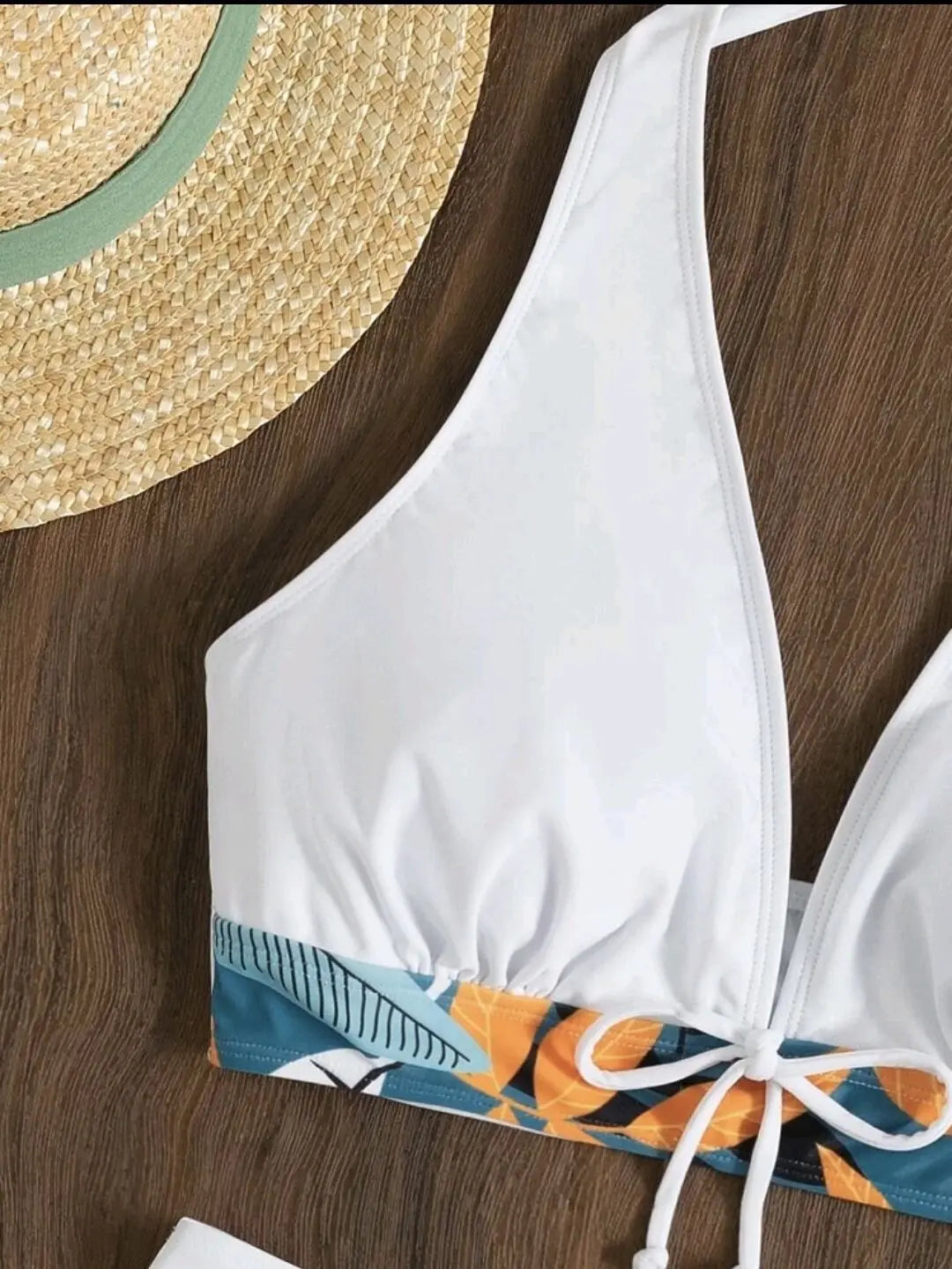 Halter High Waist Swimwear Bikini Set! 👙☀️🏖️🌊