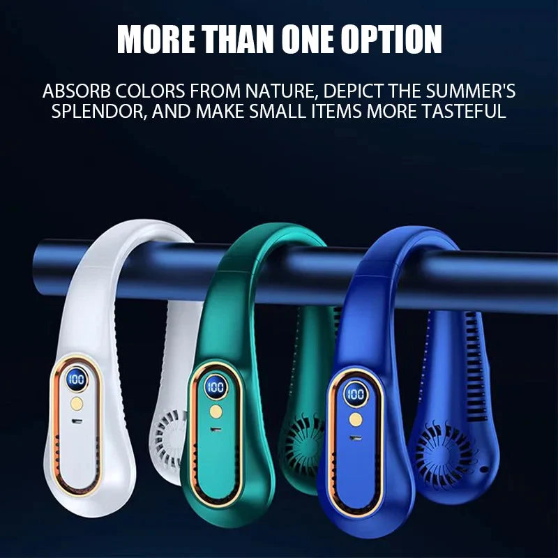 Portable Hanging Neck Fan! 🧣🌬️🌀🔋