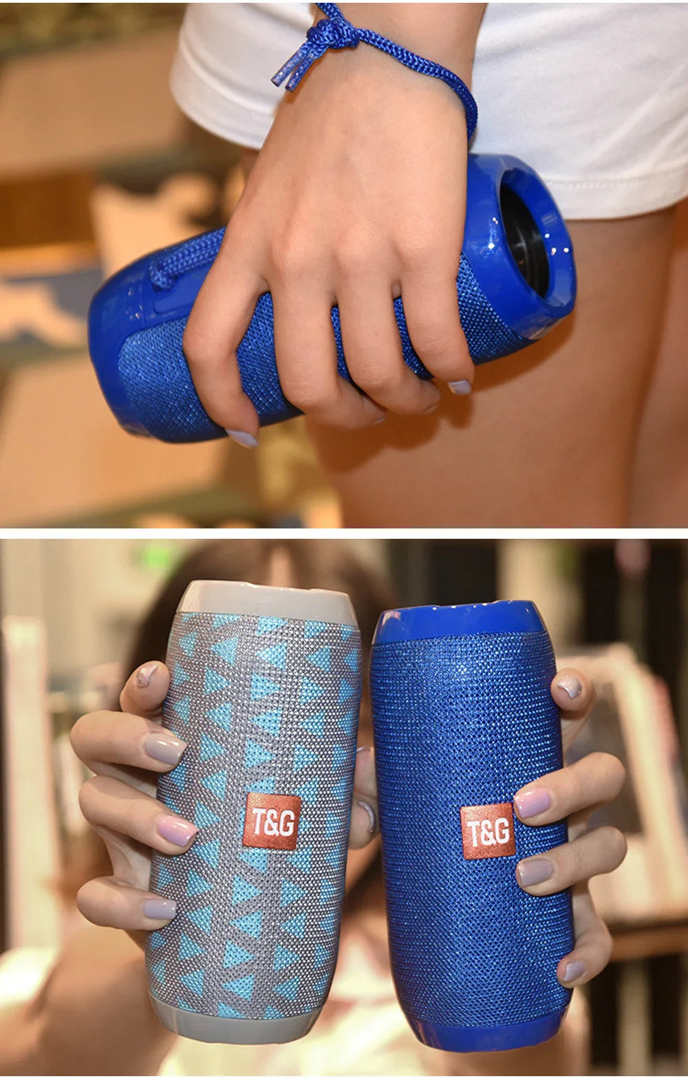 T&G Portable Bluetooth Speakers!  🔋🔊📶🎶