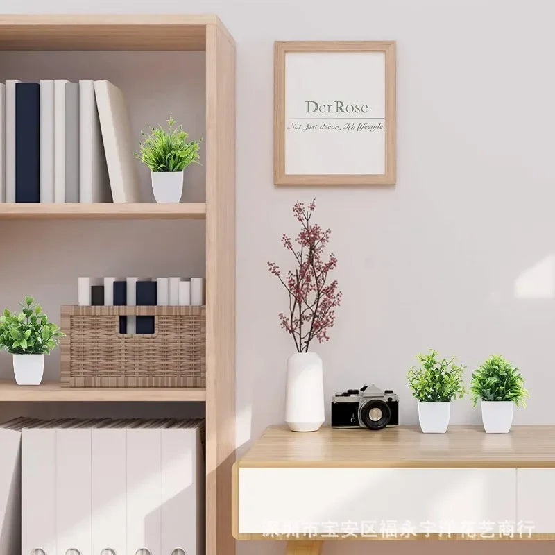 Bonsai Green Plant Artificial: 🌳🪴🍃