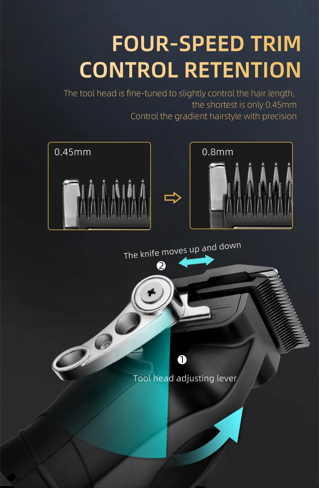 Kemei Men's Electric Hair Clipper! 💇‍♂️🔌✂️