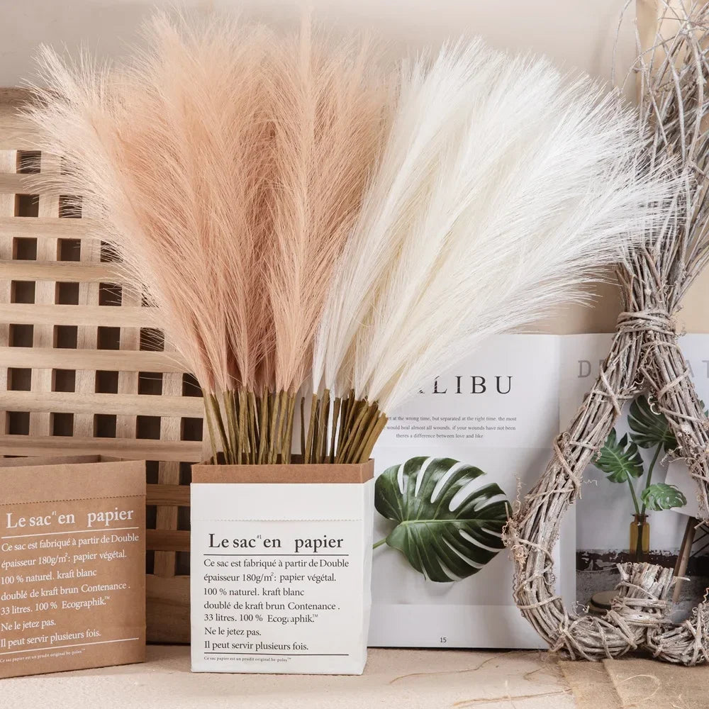 Pampas Grass Artificial 5pcs! 🏡🌾🎍