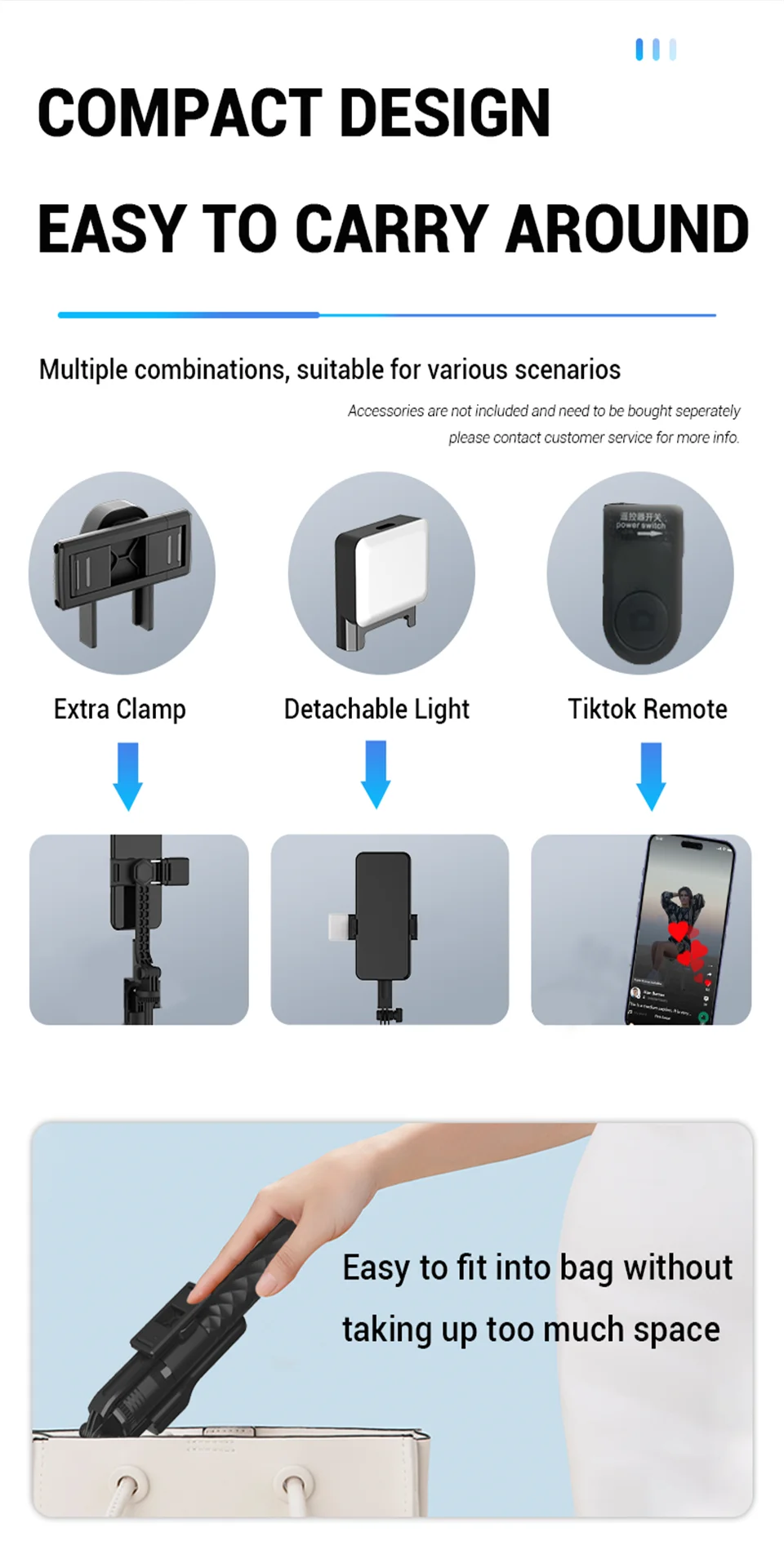 Wireless Selfie Stick! 🤳📱🦯