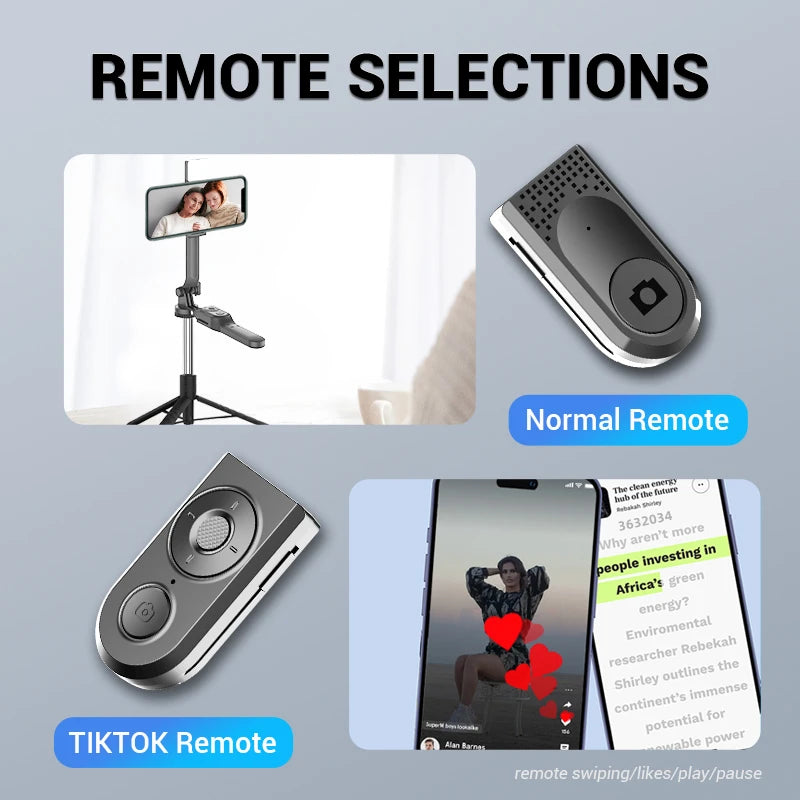 Wireless Selfie Stick Tripod Stand! 🤳📱🦯