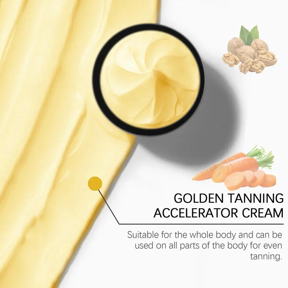 Face and Body Bronzer Tanning Cream: 🧴🌞