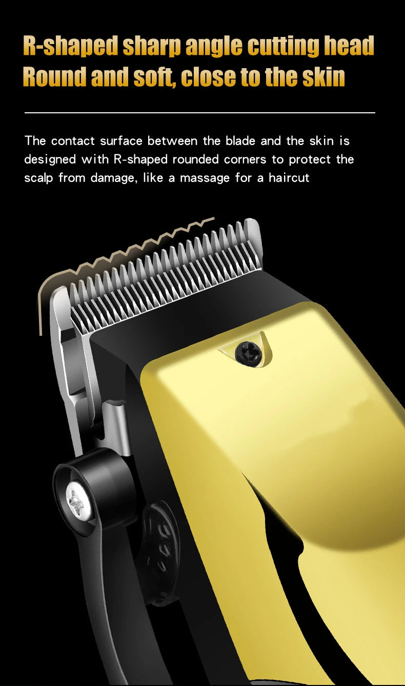 USB Rechargeable Hair Clippers for Men! 💇‍♂️🔌✂️