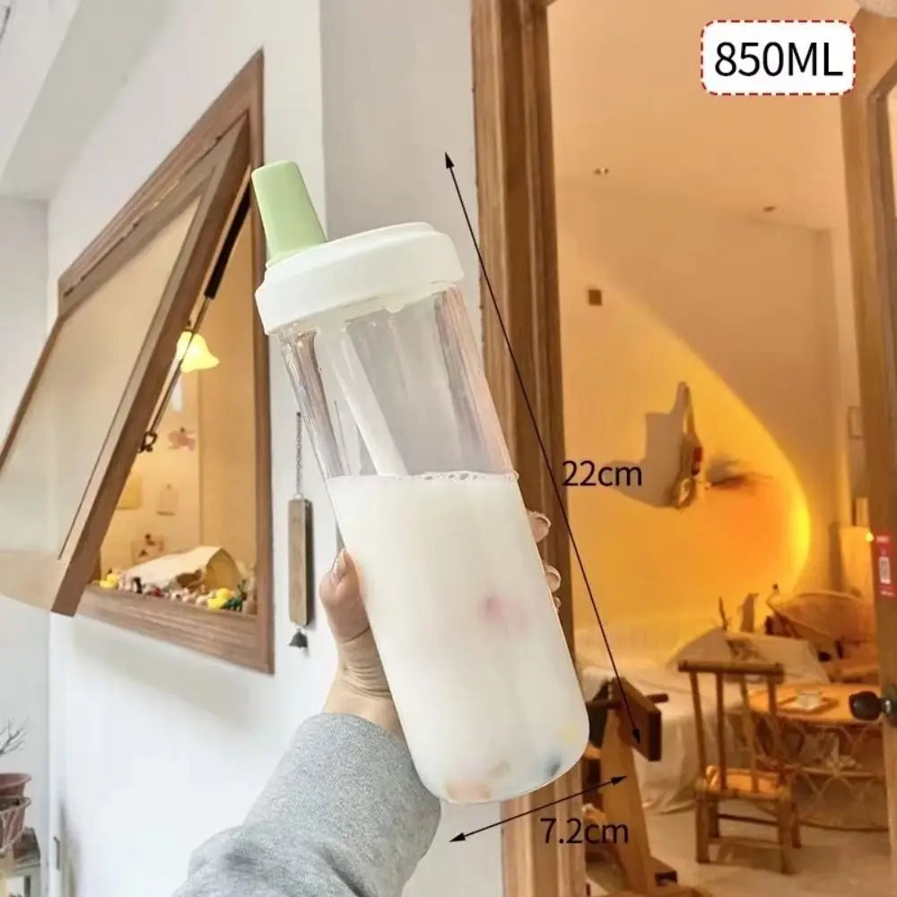 Water Bottles with Straw Cap! 🥤💧🚶‍♀️
