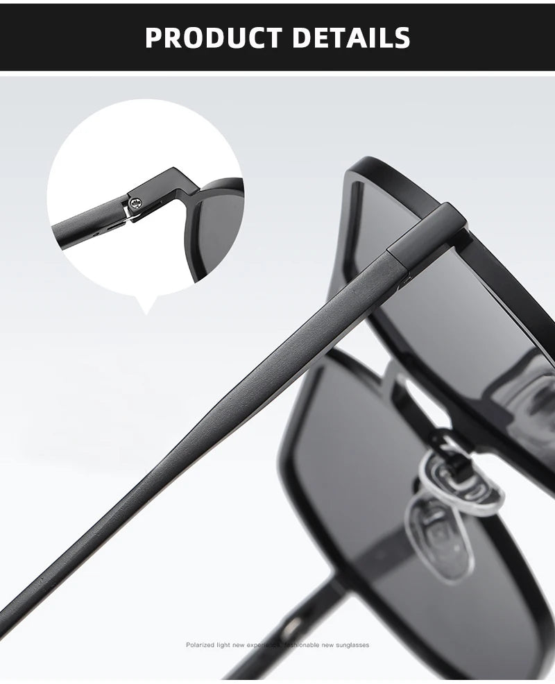 Metal Photochromic Sunglasses for Men Women! 👓🕶️🌞