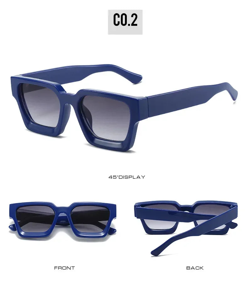 Square Women Luxury Sunglasses! 😎🟥🕶️