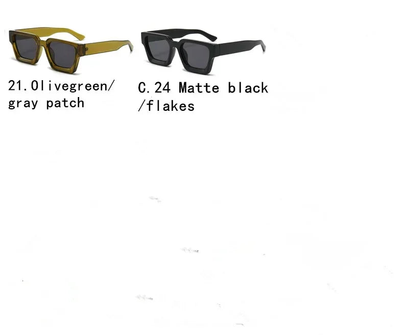Square Women Luxury Sunglasses! 😎🟥🕶️