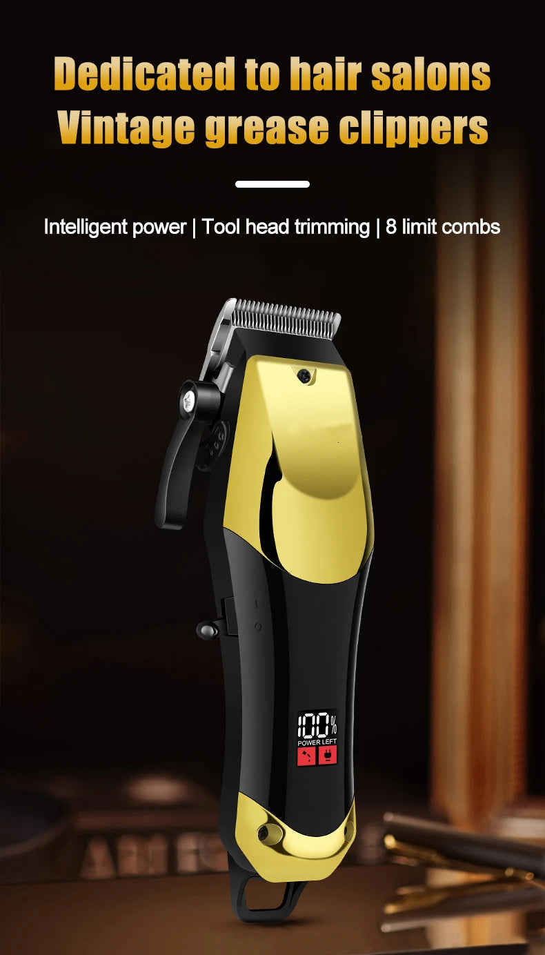 USB Rechargeable Hair Clippers for Men! 💇‍♂️🔌✂️