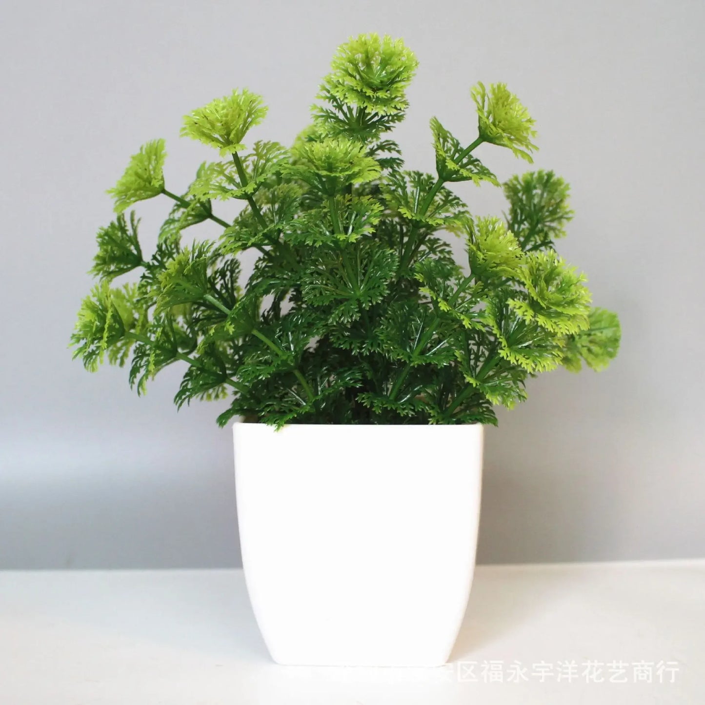 Bonsai Green Plant Artificial: 🌳🪴🍃