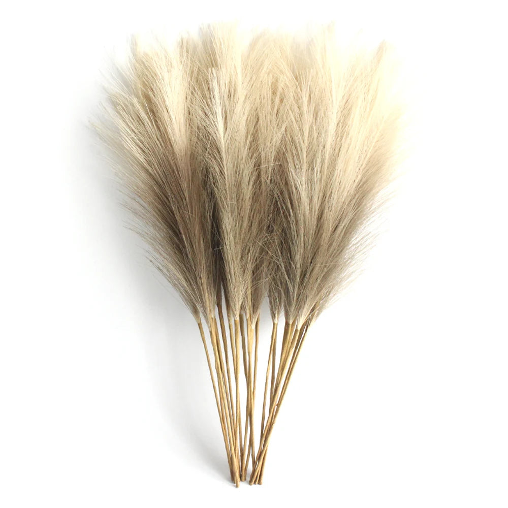 Pampas Grass Decoration Flowers Artificial 6PCS! 🏡🌾🎍