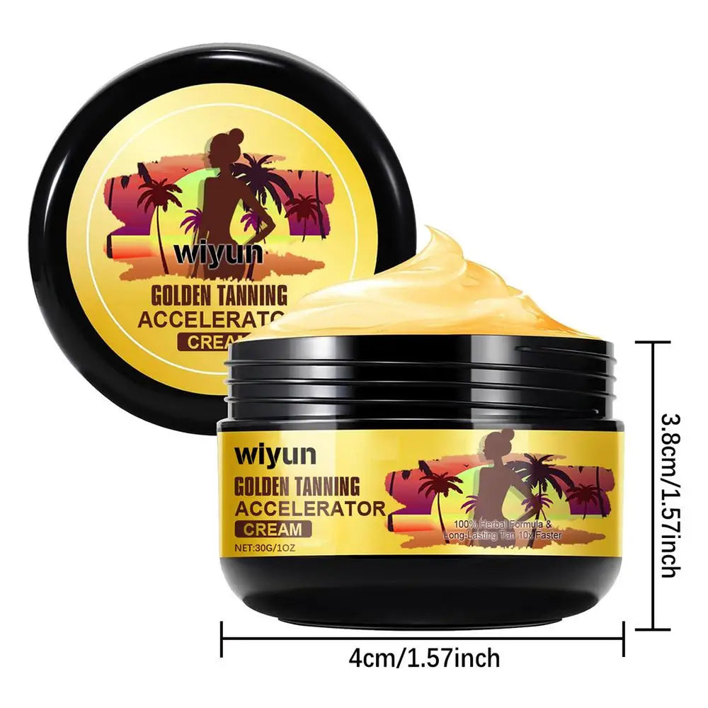 Face and Body Bronzer Tanning Cream: 🧴🌞
