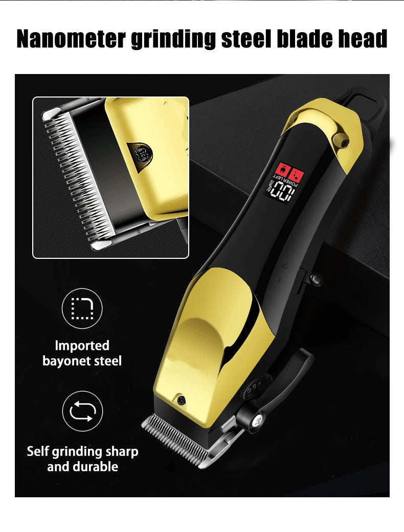 USB Rechargeable Hair Clippers for Men! 💇‍♂️🔌✂️
