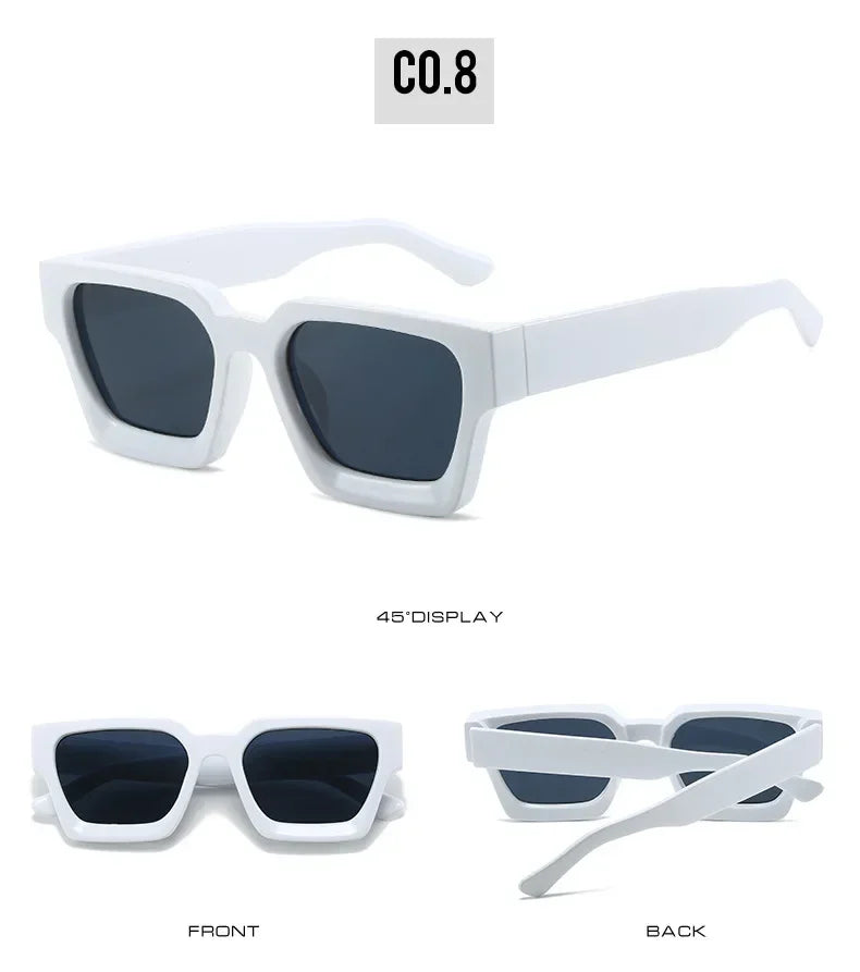 Square Women Luxury Sunglasses! 😎🟥🕶️