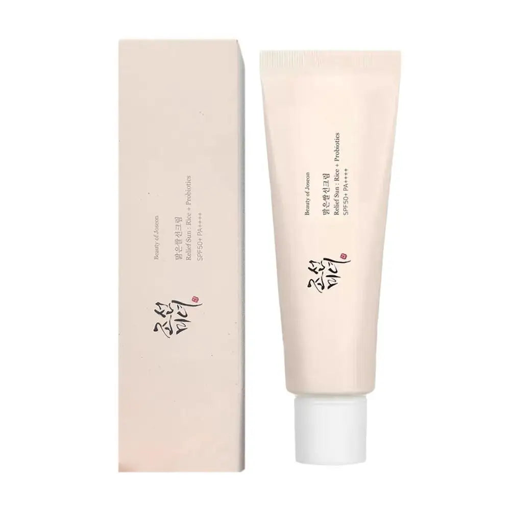 Korean Rice Organic Sunscreen SPF50+! 🧴🌞