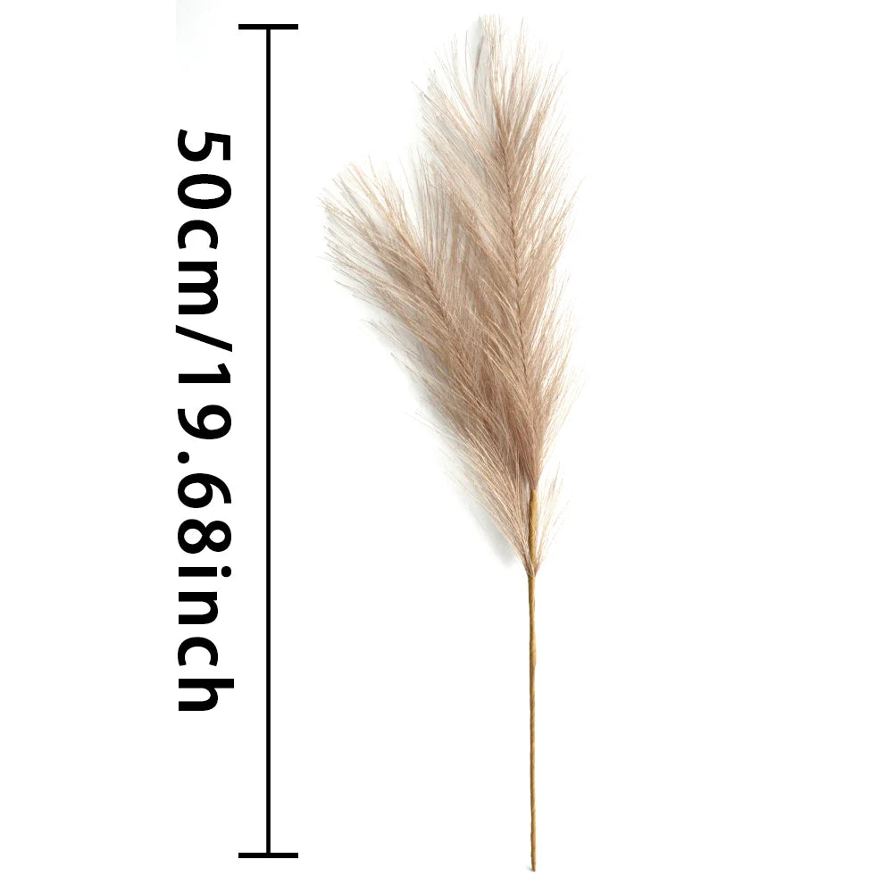Pampas Grass Decoration Flowers Artificial 6PCS! 🏡🌾🎍