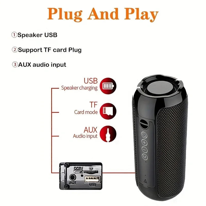 T&G Portable Bluetooth Speaker! 🔊📶🎶