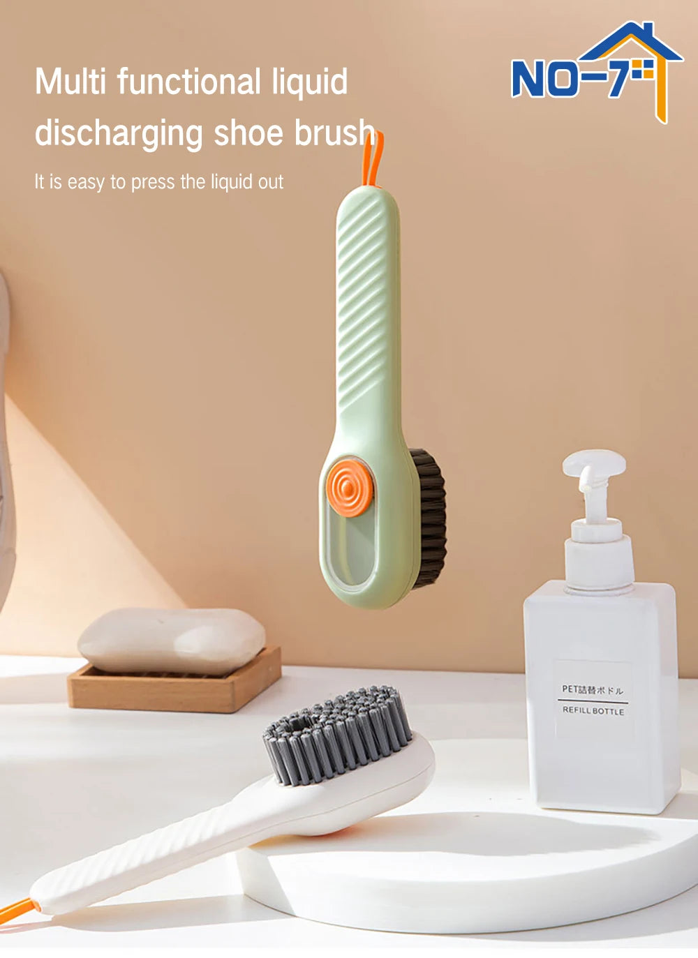 Cleaning Brush Multi-functional! 🧼🪣🧽