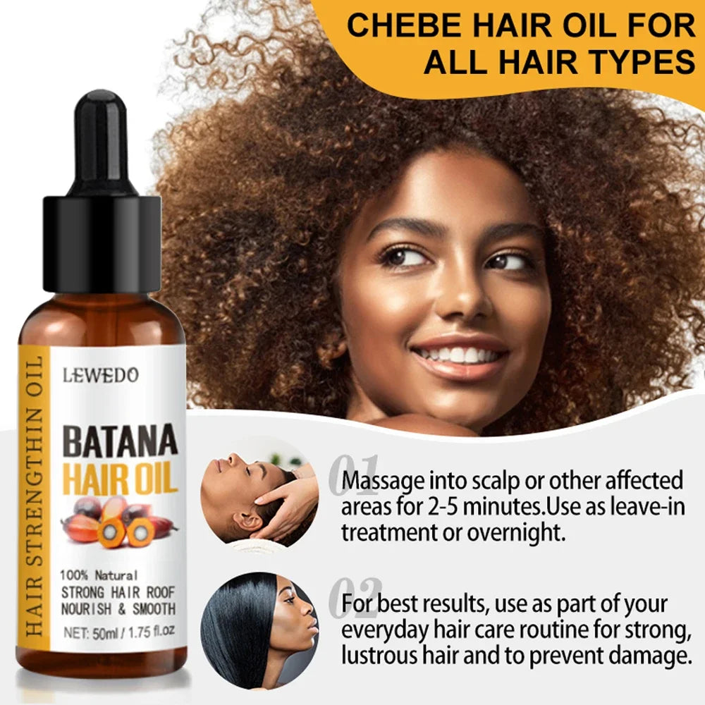 Pure Batana Hair Oil – Nature’s Secret for Strong, Shiny Hair 🌿