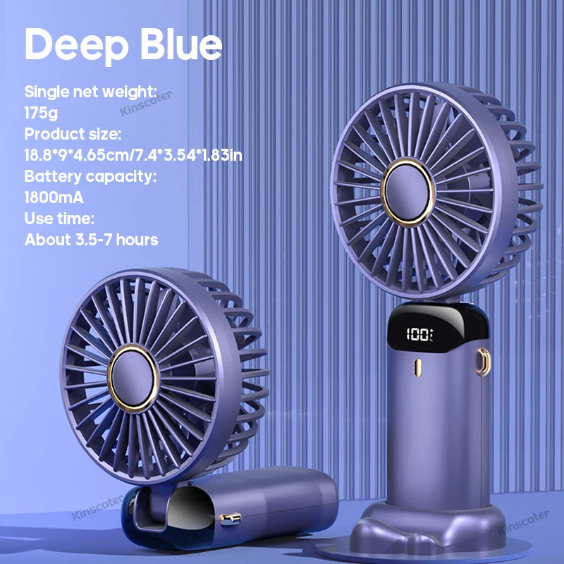 Portable Neck Hanging Mini Fan USB Rechargeable!  🧣🌬️🌀🔋