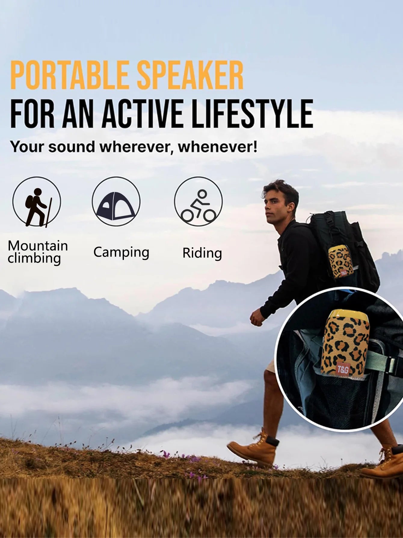 T&G Portable Bluetooth Speaker! 🔊📶🎶