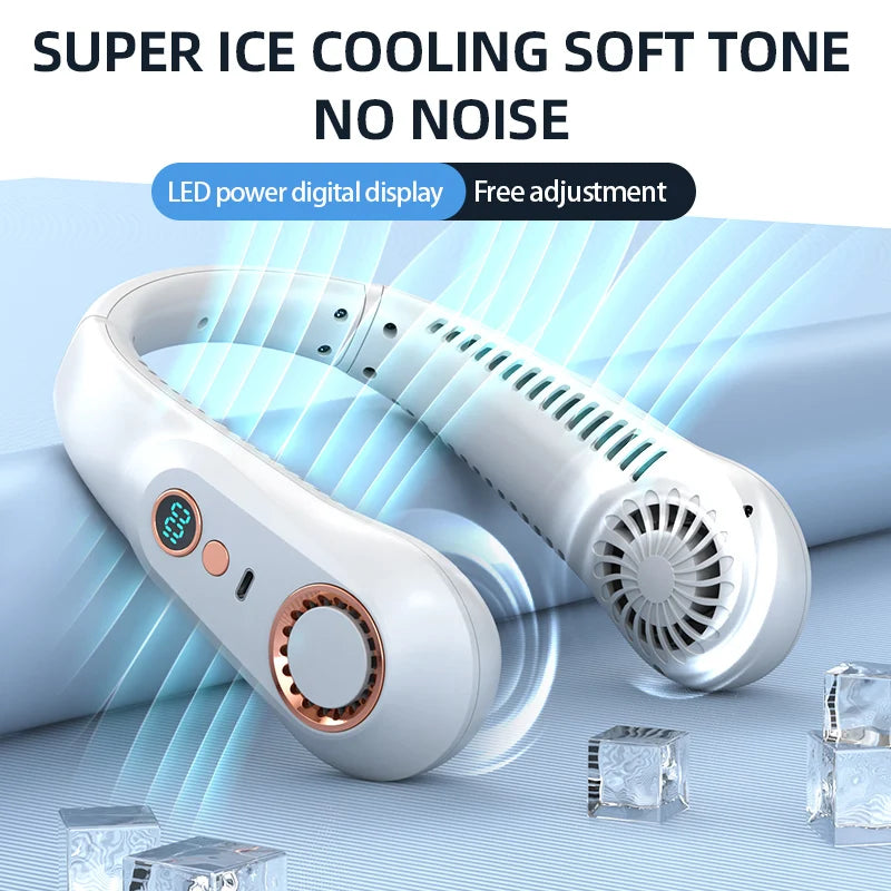 Portable Hanging Neck Fan! 🧣🌬️🌀🔋