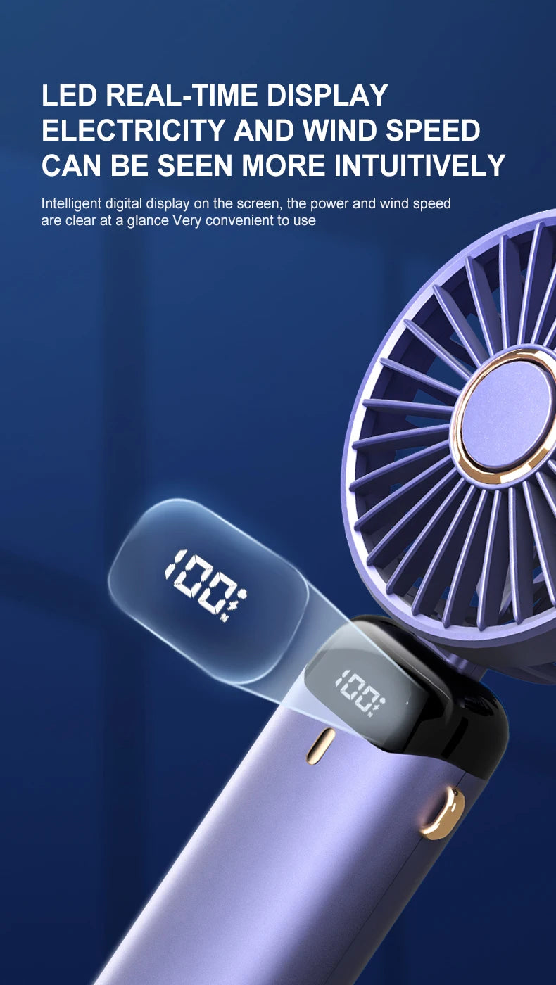 Portable Neck Hanging Mini Fan USB Rechargeable!  🧣🌬️🌀🔋