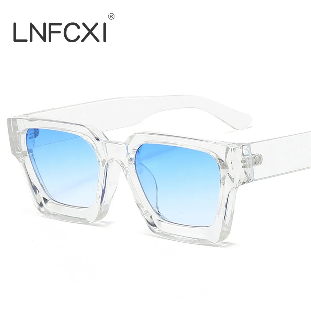Square Women Luxury Sunglasses! 😎🟥🕶️