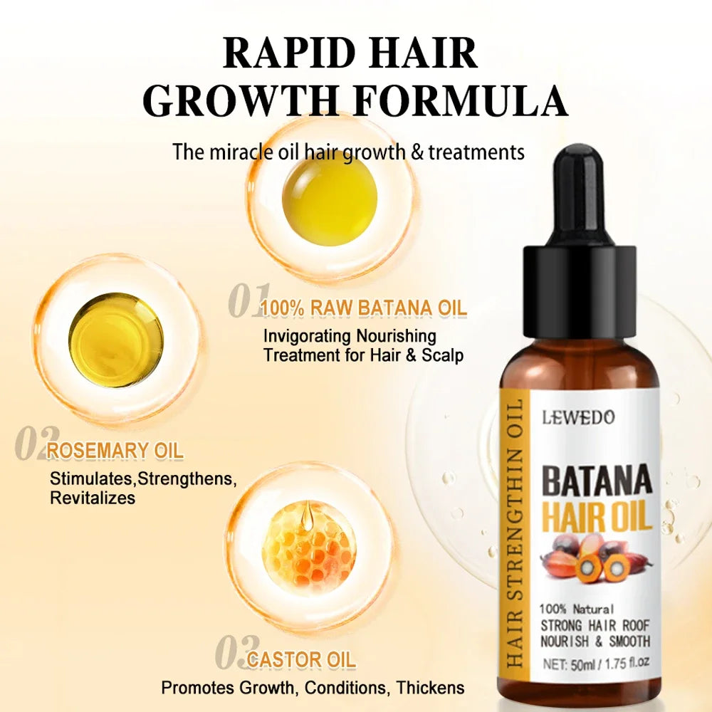 Pure Batana Hair Oil – Nature’s Secret for Strong, Shiny Hair 🌿