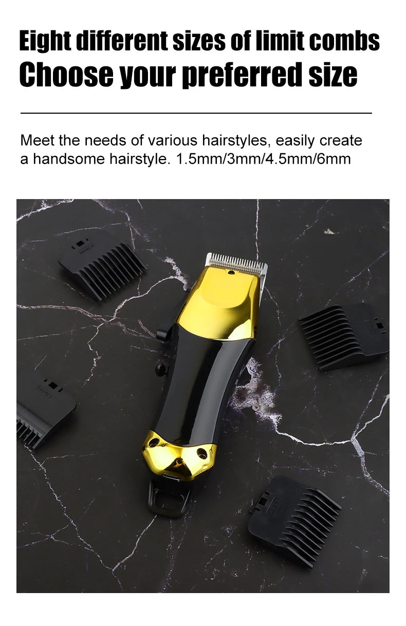 USB Rechargeable Hair Clippers for Men! 💇‍♂️🔌✂️