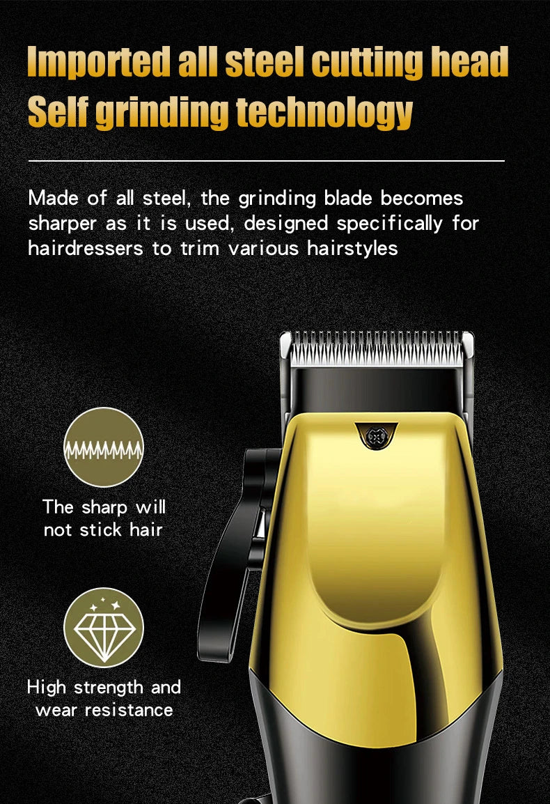 USB Rechargeable Hair Clippers for Men! 💇‍♂️🔌✂️